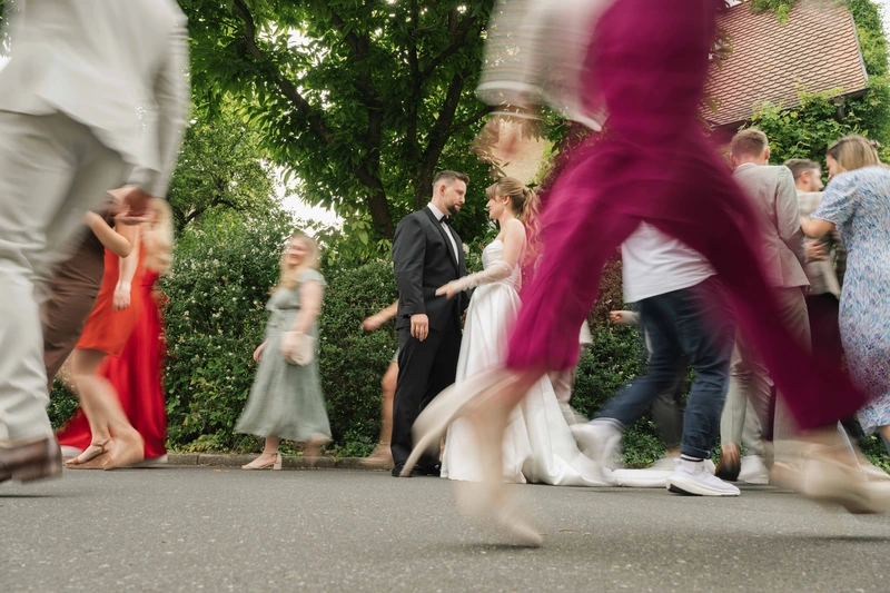 Hochzeitsfoto Brautpaar - Hochzeitsfotograf Hersbruck