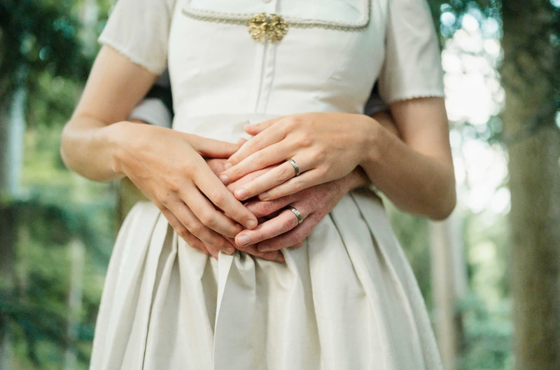 Romantische Hochzeitsfotos Bayern