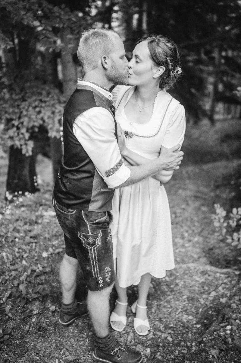 Hochzeitsfoto Brautpaar - Hochzeitsfotograf Hersbruck